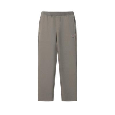 Pantalon décontracté en tricot classique confortable et élastique à jambe droite pour homme Pantalons Blanc Beige Gris F61M543693AGY