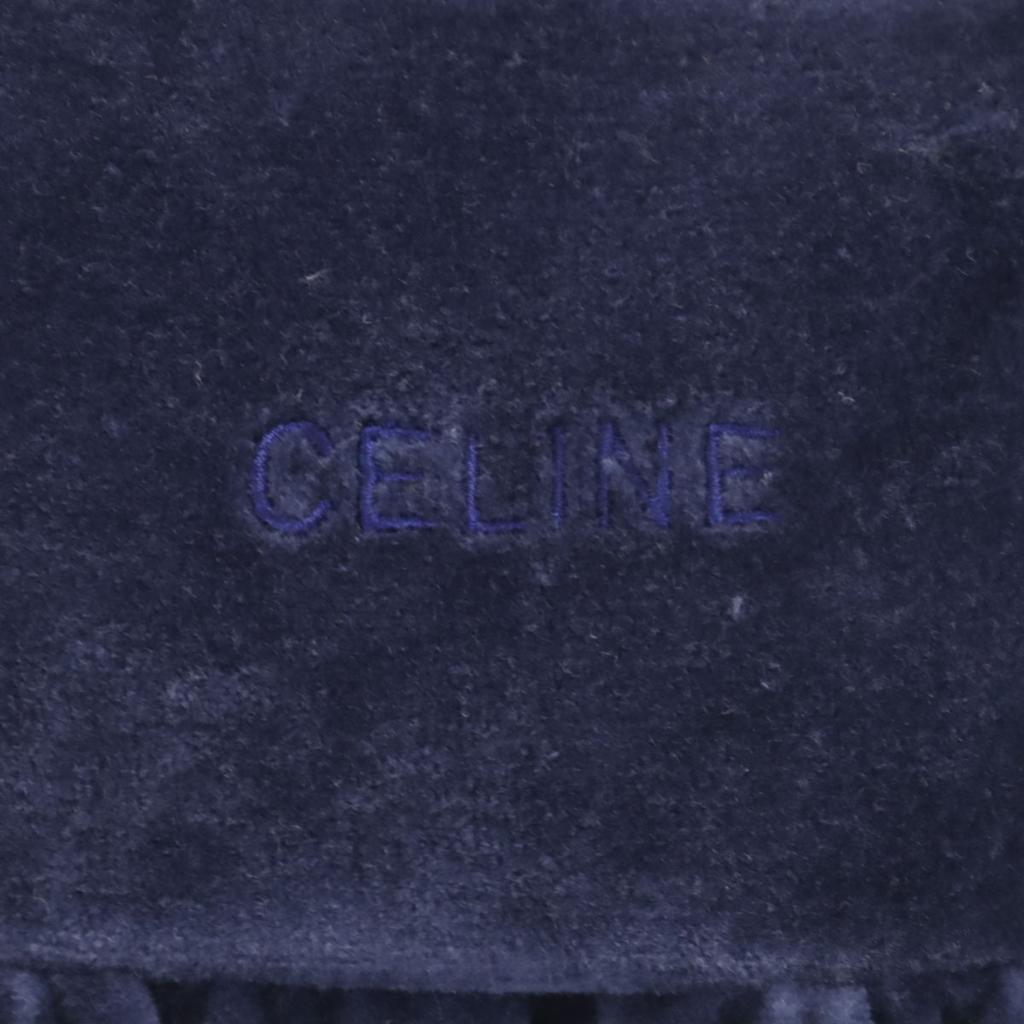 Celine Made In Japan Long Sleeve Velor Cardigan 90 Navy Romper Set Kid's Used