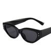 UV400 Cat Eye Sunglasses Rice Nail Outdoor Sport Sunglasses Vintage Rhombus Sunglasses  Streetwear