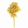 Green Leaves Artificial Pine Branch Handmade Craft Realistic Design Fake Pine Leaves Plastic Material Green Color