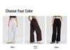 Lulu Damen Schlankmachende Schnelltrocknende High-Waist Wide-Leg Yoga- und Laufschweißhosen