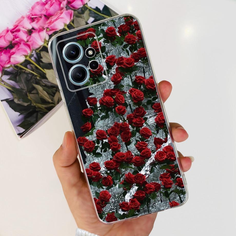 For Xiaomi Redmi Note 12 Pro 4G 5G Note 12s 12r Back Cover Phone Case Soft Clear Silicone Shockproof Protection Funda Coque Capa