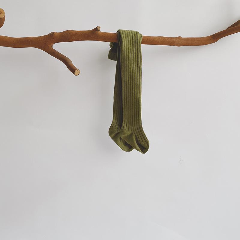 

Детские колготки для танцев белого цвета, осень 2023 г. - корейский стиль для девочек S армия зеленый