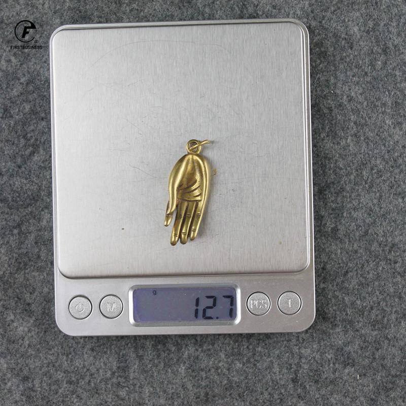 

Antique Copper Lucky Buddha Hand Figurines Ornaments Vintage Brass Feng Shui Home Decorations Accessories Desk Decor Keychains
