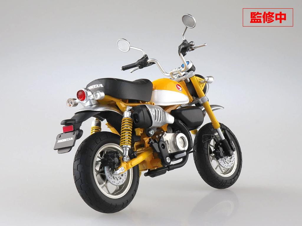 Skynet Completed Bike Honda Monkey125 Banana Yellow 1/12
