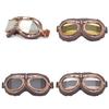 Harley Retro Copper Style Motorcycle Goggles With Adjustable Nose Pads For Outdoor Riding Enthusiasts