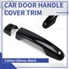 A03Z-Car Exterior Door Handles Cover Exterior Door Handles Scratch Protective Decor For Toyota 4Runner 2010-2024