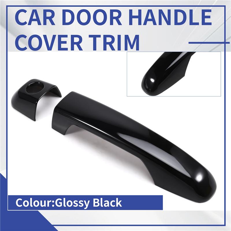 A03Z-Car Exterior Door Handles Cover Exterior Door Handles Scratch Protective Decor For Toyota 4Runner 2010-2024