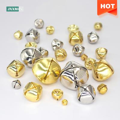 12-200 Pcs Loose Christmas Jingle Bells Beads DIY Craft Accessories Pet Cat Collar Pendant Charms