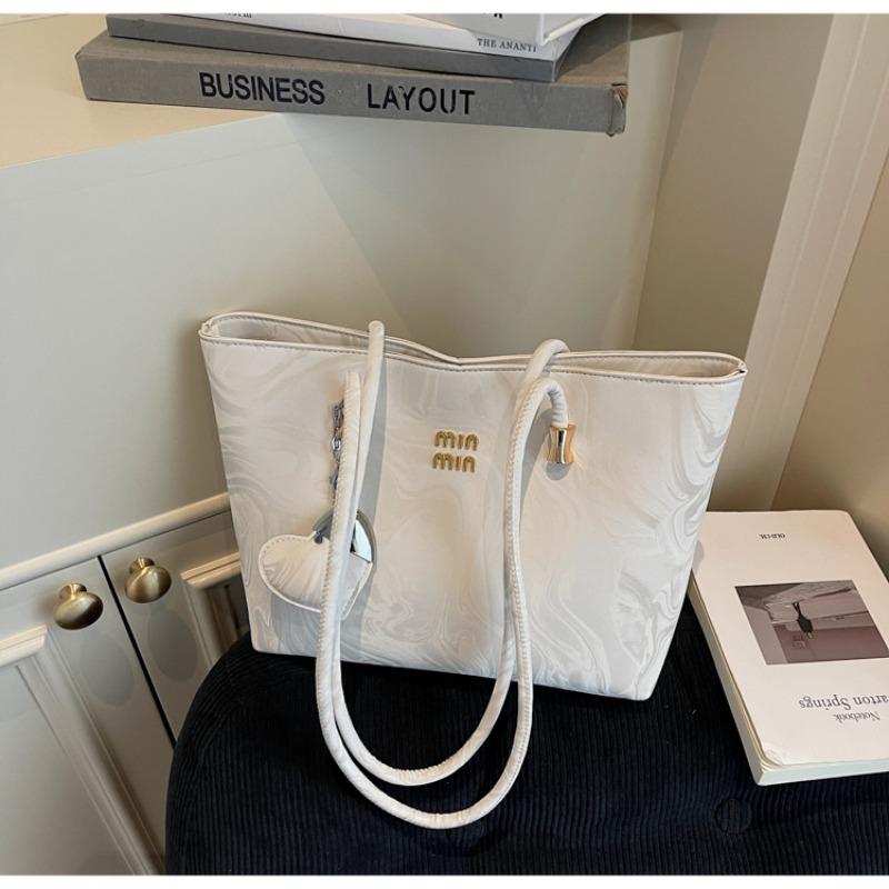 Premium textured bag women's large-capacity new autumn and winter versatile simple shoulder bag commuter tote bag