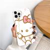 Transparent Case for Samsung A04 A14 A23 M33 M53 Realme 10 9 C35 C55 VIVO X80 Infinix Hot 30 Note 11 Tecno Spark 8P Pro L-6 Lovely Hello Kitty