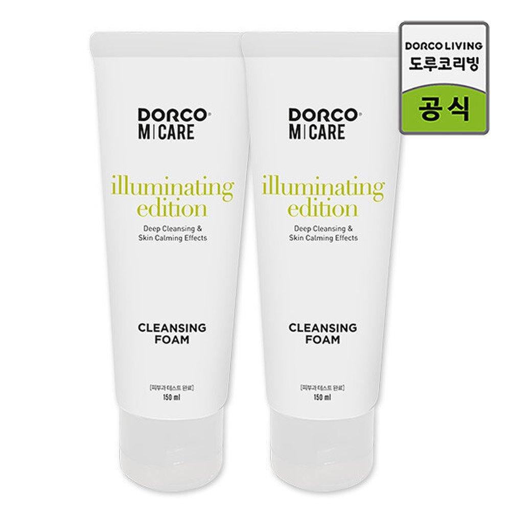 

Dorco Illuminating Cleansing Foam 150mlx2 (Shaving and cleansing at once)