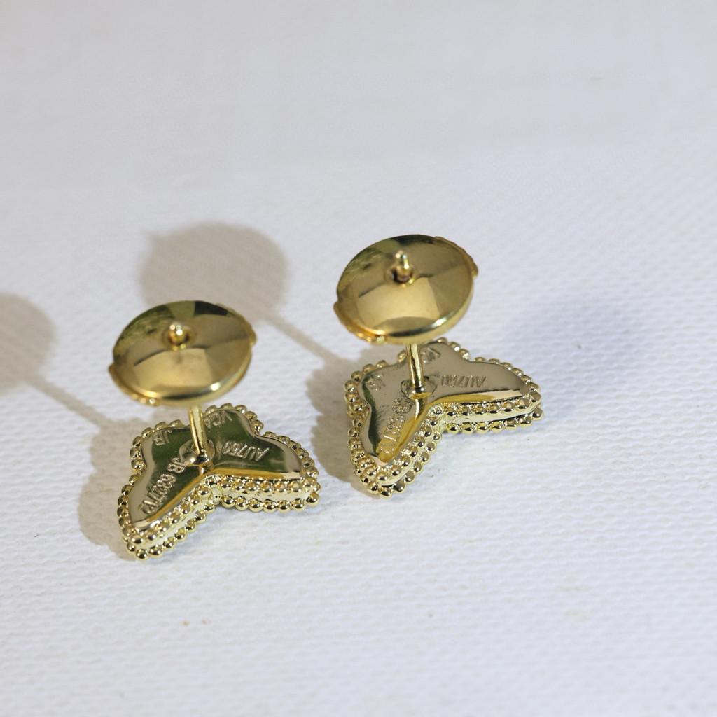 Butterfly earrings classic style Electroplating gift for girl birthday gift Daily outfit for birthday party jewelry Gifts for Men and Women