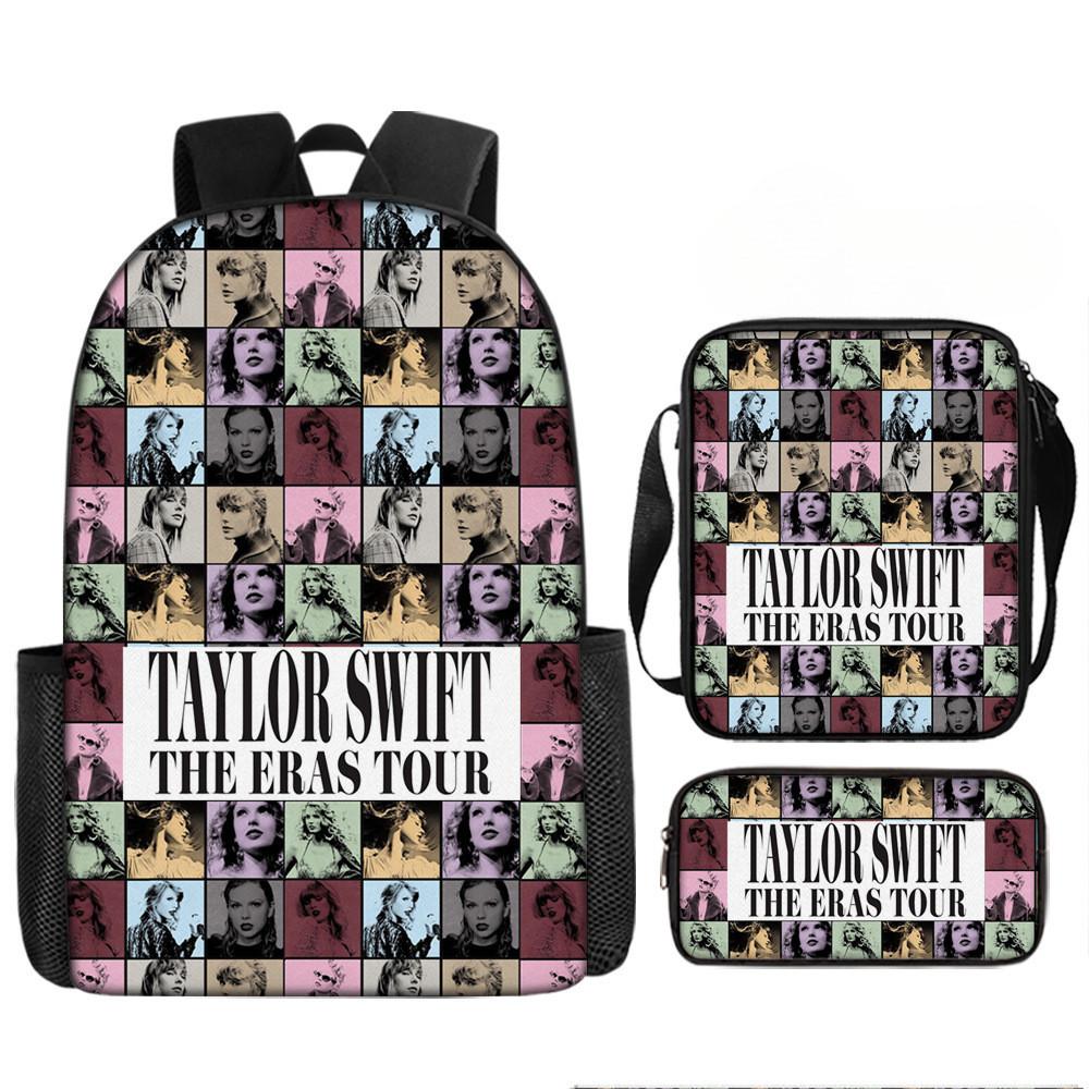 

Swift Taylor Alison Printed Backpack Student Schoolbag Shoulder Bag Pencil Bag StyleW