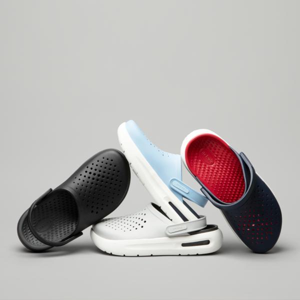 Crocs Inmotion Klapki Sandały Kapcie 209964 410 Granatowe
