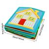 Life Skills Montessori Busy Book DIY Learning Toy Interactive Quiet Book  for Toddlers Kids