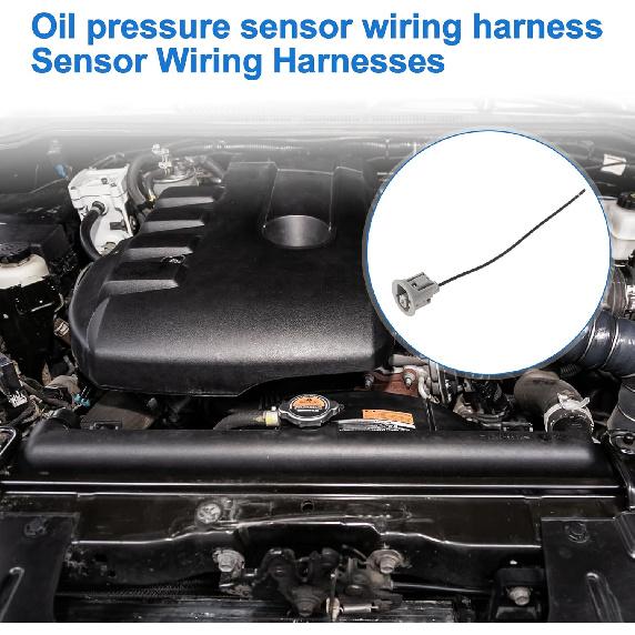 1 Pin Sensor Wiring Harnesses Oil Pressure Sensor Wiring Harness for Toyota 4runner Tacoma RAV4 1992-1999 No.7283111440/909801136 1 Pcs 18gauge