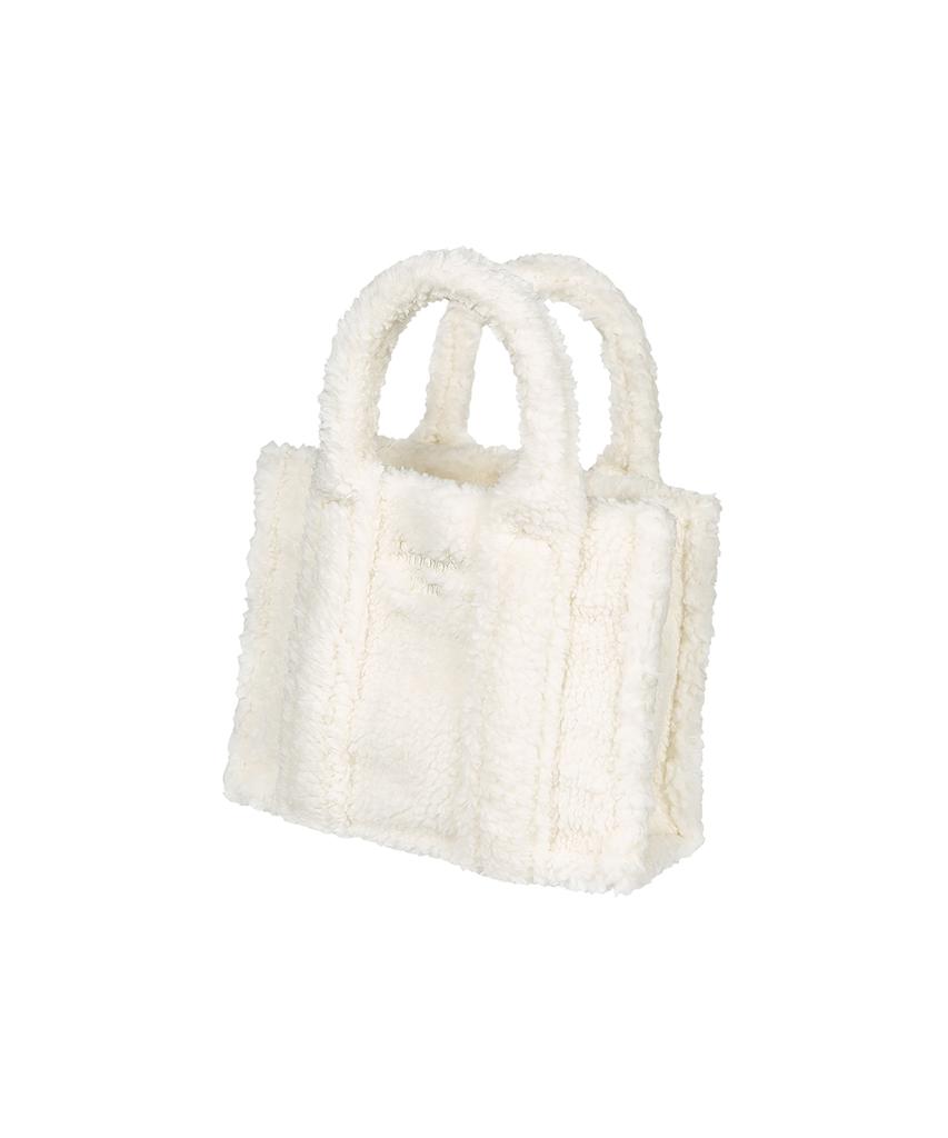 Studio&Parc Shearing Tote Bag_White