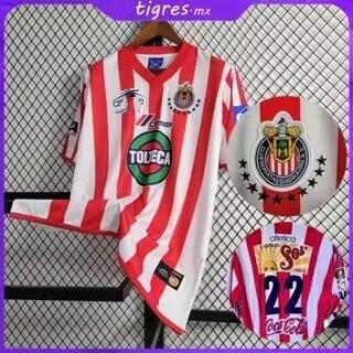 Suministro directo de explosiva retro Cougar Chivas Pachuca ajustada de secado rápido camiseta deportiva de fútbol