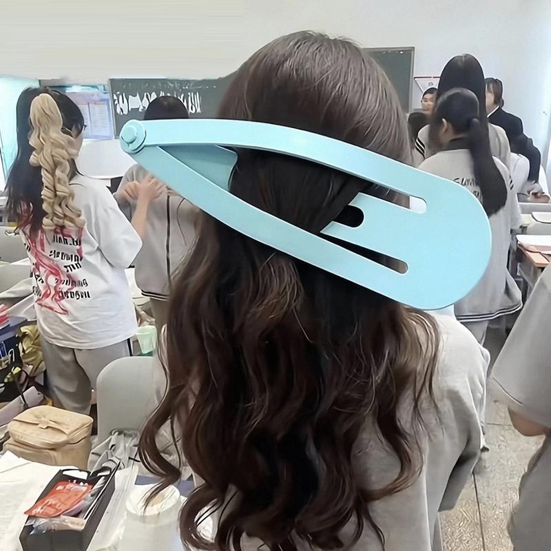 

Super Large Wave Point Strawberry Hair Clip Funny 3D Printed Curtain Clip Novel Hair Clip Photography Prop Home Decoration Clip (As shown-16100)-