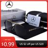 Adesivo de Carro Mercedes Benz Classe A B C E V R S ML SL GLA GLB GLC GLK GLS SLK Vito Óculos de Sol Polarizados Anti Reflexo para Homens e Mulheres