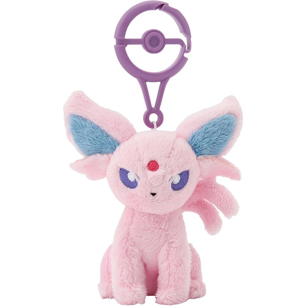Pokemon Center Original Eevee Mascot with Carabiner Keychain