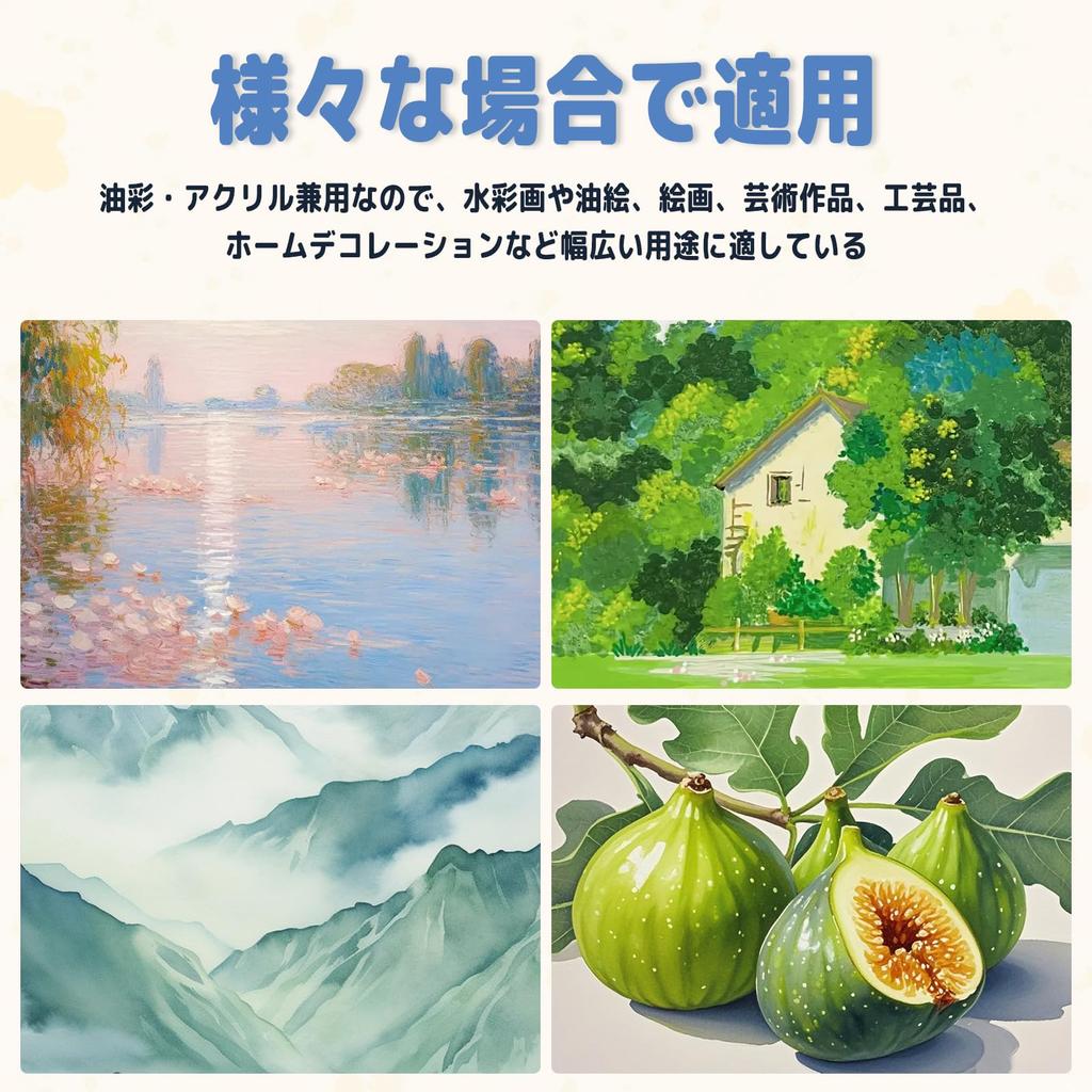 HANSILK Pack of 10cm X 10cm Square Mini Canvases with Perfect for Painting and Painting Suitable for and Oil Painting Canvas, 5, Easels, Practice,