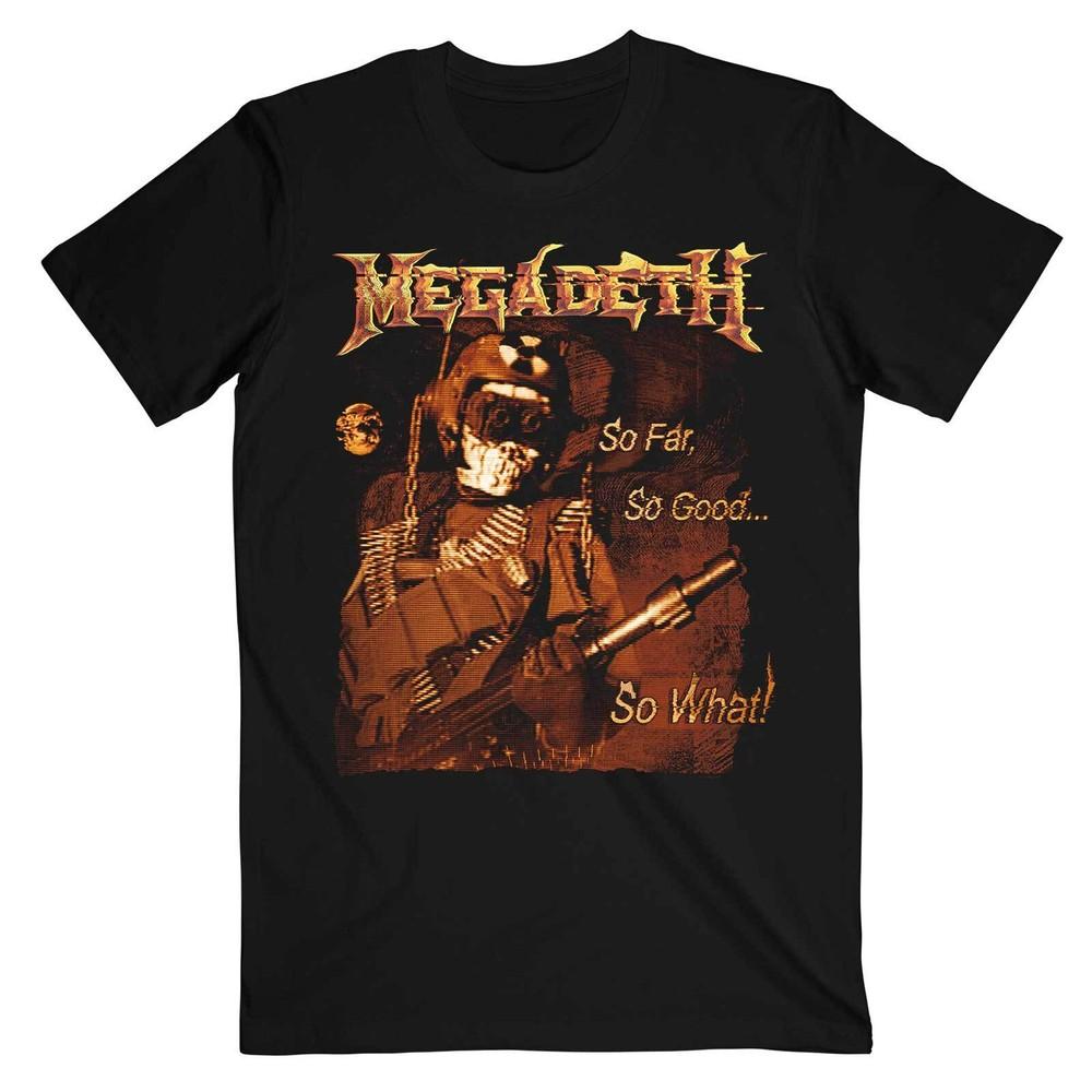 Megadeth Sfsgsw Tonal Glitch Tee T-Shirt Mens Unisex S