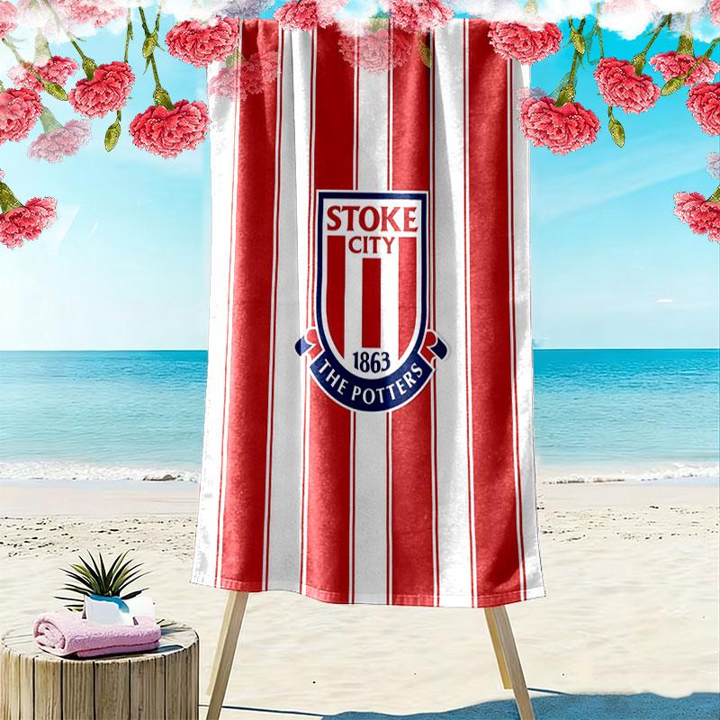 STO Logo Beach Towel, Large Soft Quick Dry Towel for Beach Camping Swimming