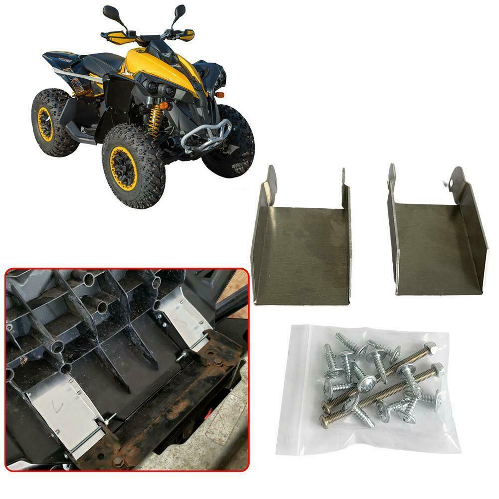 Kit de Soportes de Bisagra para Tapa de Repuesto de Cubierta de Almacenamiento Frontal de Aluminio Para Polaris Sportsman 450 570 850 2015 2016 2017