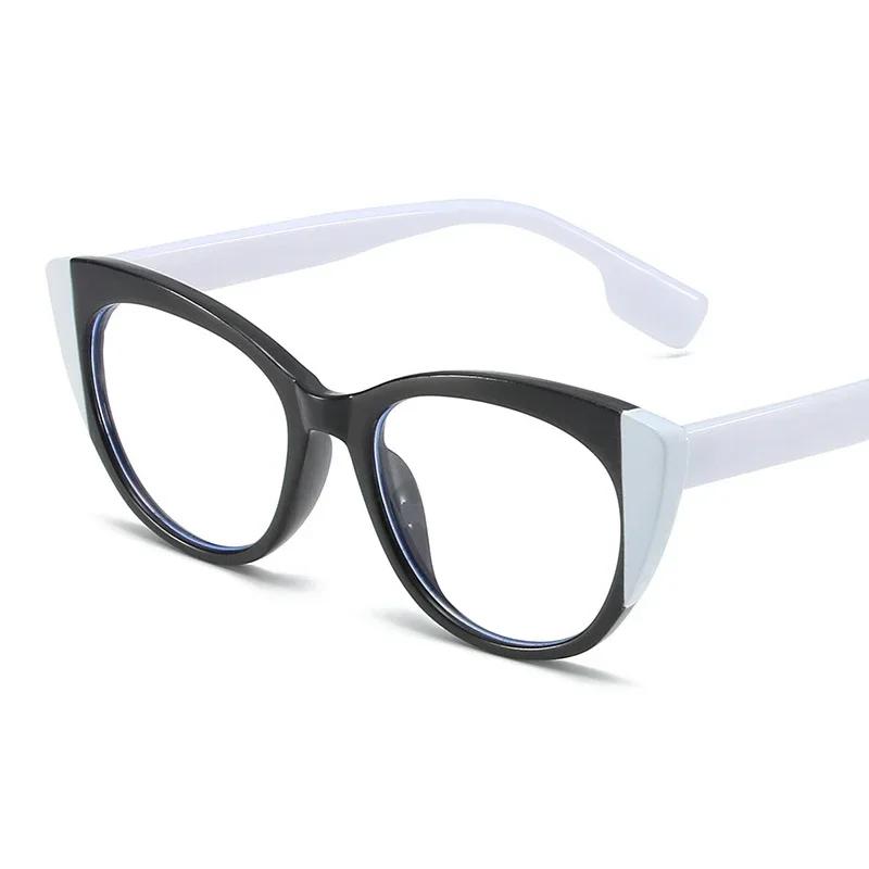 

Стильные Очки Кошачий Глаз Женские Мужские Прозрачные Очки Бренд Дизайнерские Милые Прозрачные Очки Модная Оптическая Рамка Oculos