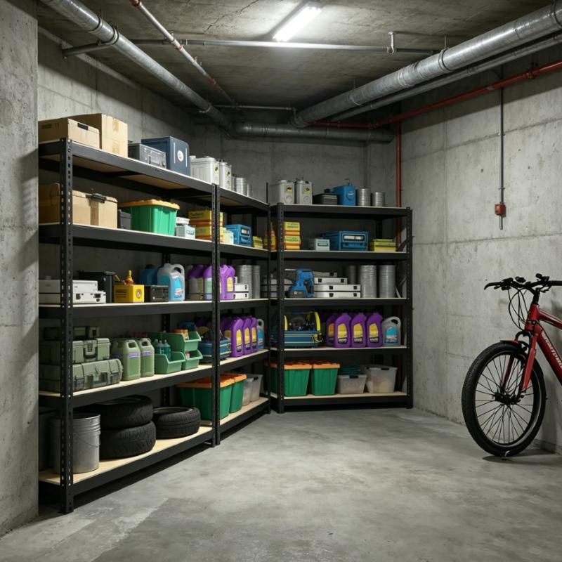 60/72 Inch Two-piece Heavy Duty Storage Shelves, 2000LBS Capacity Metal Shelving Unit, Adjustable Garage Shelves & Organizer with Overlap Design for