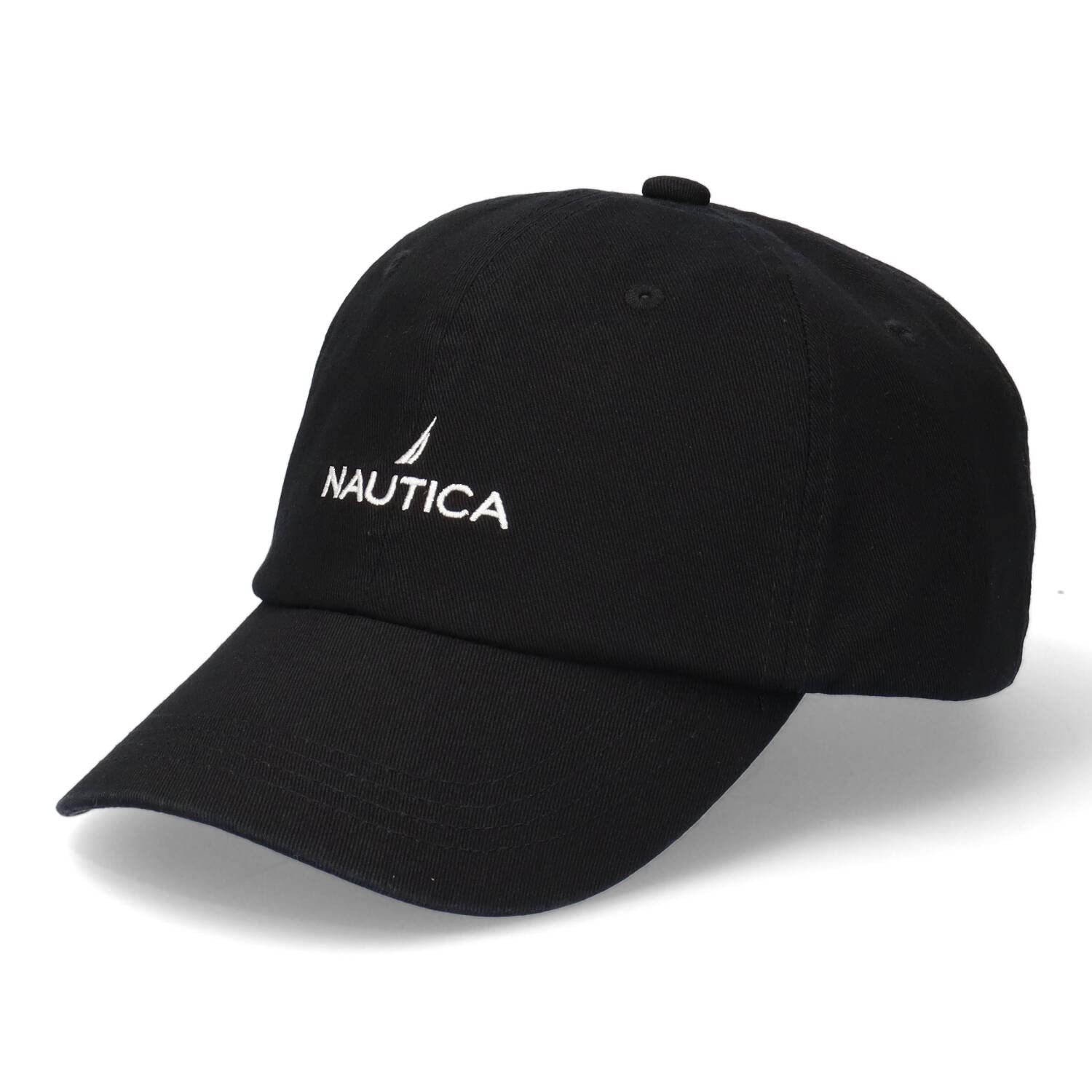 

[Nautica] Базовая низкая кепка из хлопкового твила BASIC TWILL CAP (011 Черный)