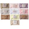 Neues einfarbiges weiches Baby-Fontanellen-Stirnband, niedliches Bären-Kinder-Fontanellen-Stirnband, Baby-Stirnband