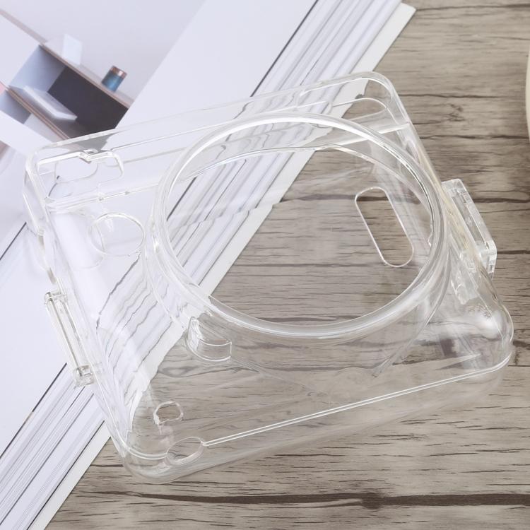 Protective Crystal Shell Case with Strap for FUJIFILM Instax SQUARE SQ6 (Transparent)