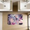 Music H-Hatsune Girl M-Mikues Room Mats Retro Multiple Choice Living Room Kitchen Rug Non-Slip Welcome Rug
