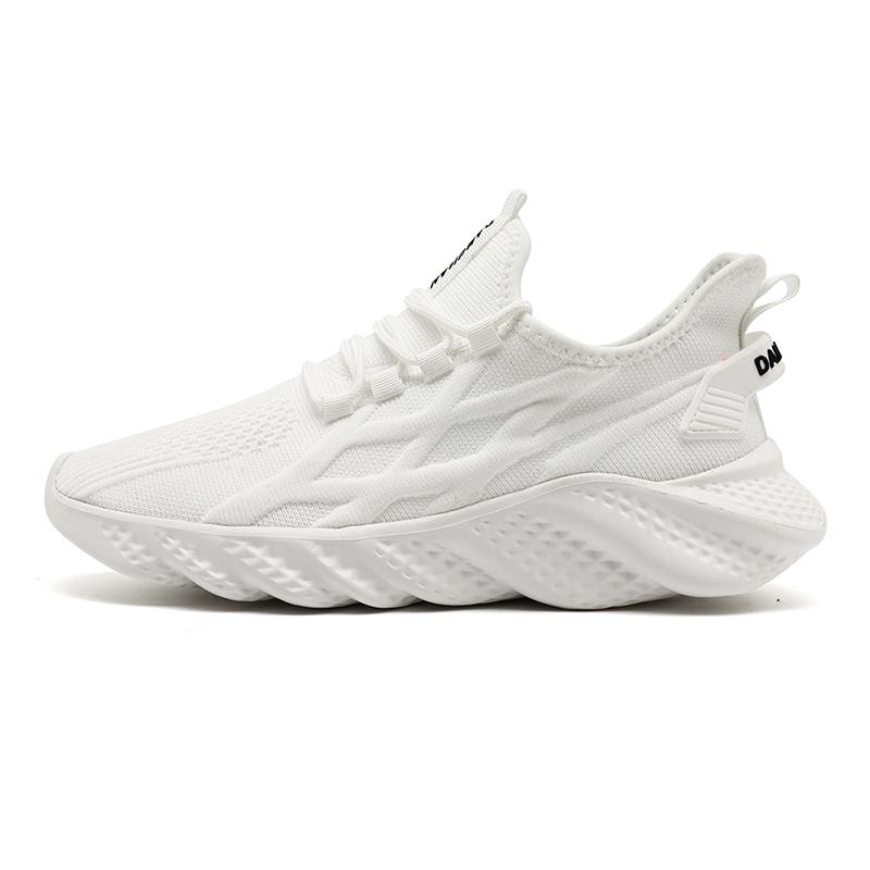 Men's Casual Slip-On Sneakers Breathable Women's Lightweight Walking Shoes Soft Cushion Anti-Slip Sole Comfortable Daily Wear