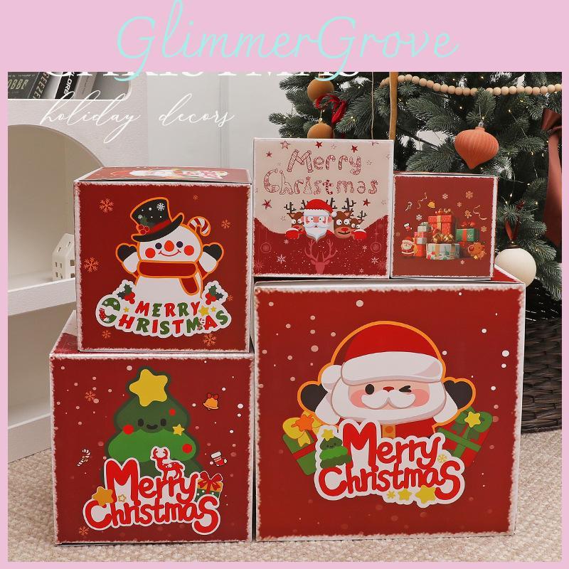 Christmas Day Calendar Candy Box With European Style Design For Festive Gift Giving