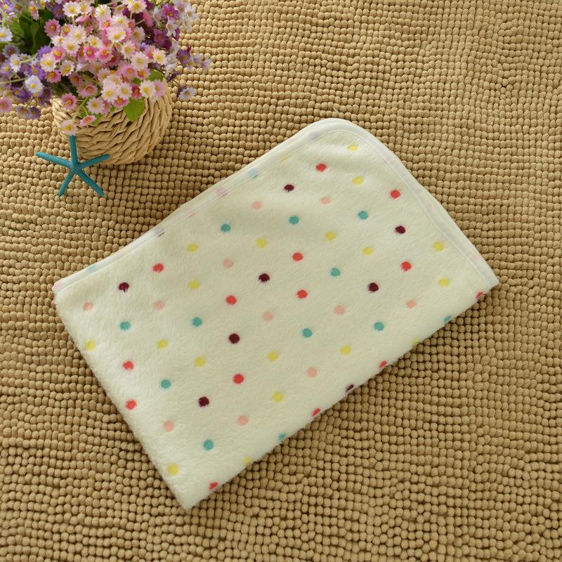 Dog Blanket Winter Autumn Warm Lightweight Soft Fluffy Coral Fleece Cat Puppy Bed Mat Pet Sleeping
