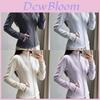 Womens Fleece Hoodie Jacket With Stand Collar And Solid Color For Commuting And Warmth