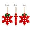 Advent Calendar Christmas Tree Ornaments – Acrylic Hanging Decorations with Days of Surprises
