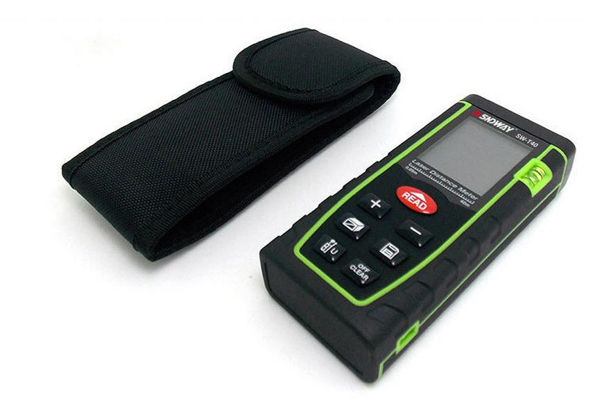 Shen Dawei LDM-T40 Handheld Laser & Infrared Rangefinder Tape Measure