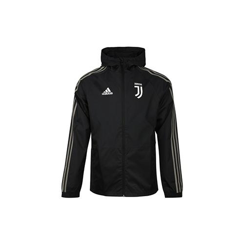 adidas Juventus Windproof Sports Jacket Black Men s CW8726 XS