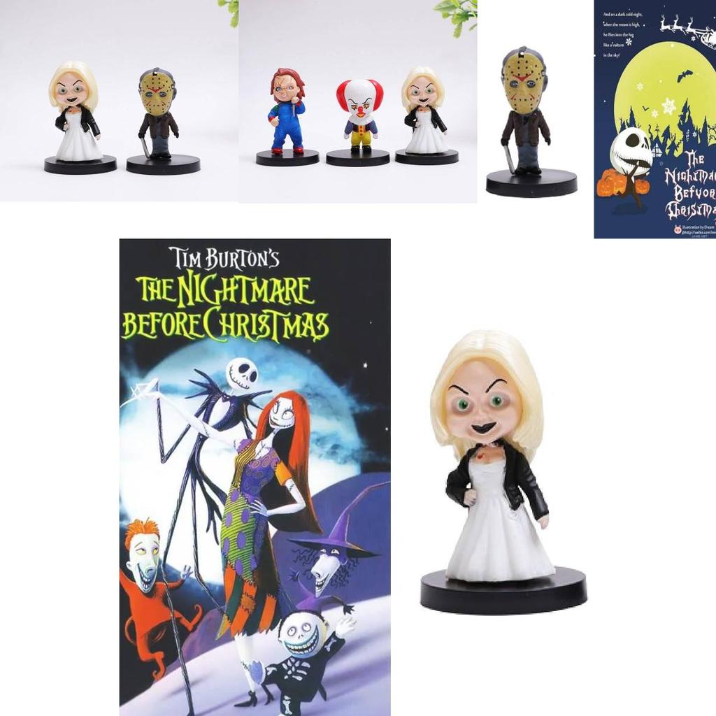 Plastic/resin Material Halloween Horror Night Of The Bride Ghost Doll Figurine