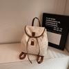 Schoolbag high value large capacity backpack 1011 new women's foreign style bag Korean fashion matte light commuter bag