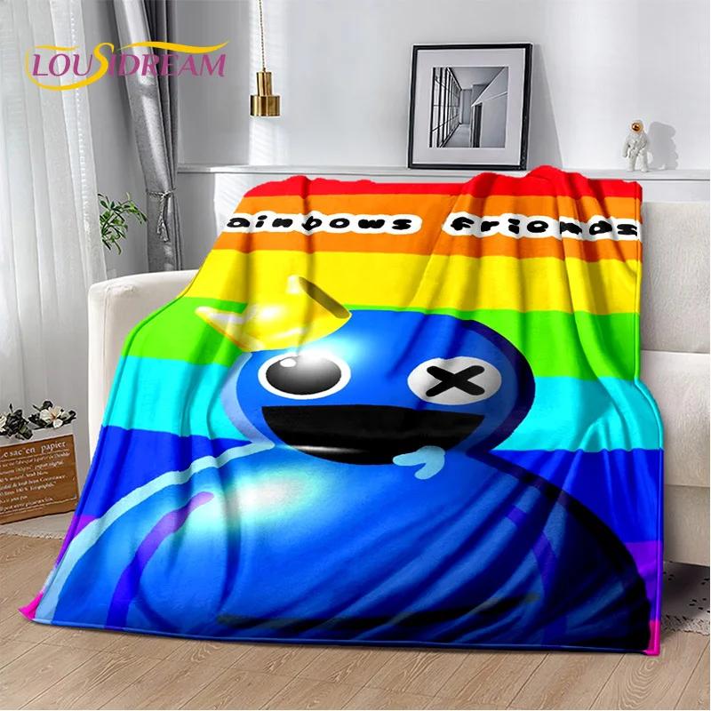 29 Style New R-Rainbows Friends Cartoon Blanket,Soft Throw Blanket for Home Bedroom Bed Sofa Picnic Travel Office Cover Rest Kid