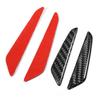4pcs Car Door Edge Reflector Decorative Protector Anti Collision Crash Bar Strip