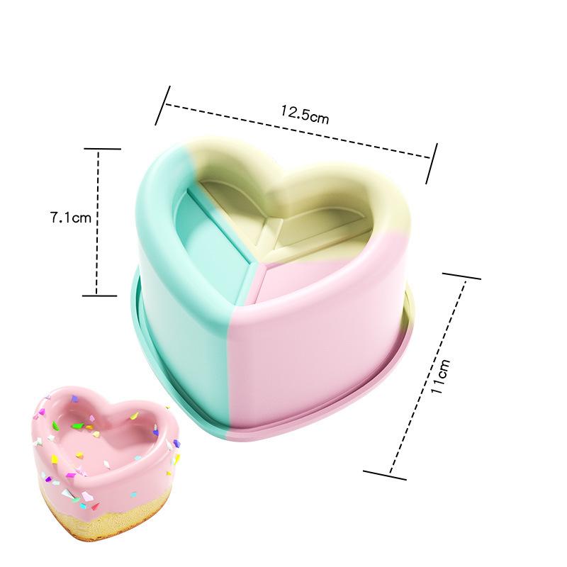 Silicone Dessert Mold Food Grade Non-Stick Baking Cup for Kitchen Wedding Party Cake Mold Easy Clean Dessert Making Tool