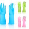 Qianxing PVC Fleece-Lined Household Cleaning Gloves
