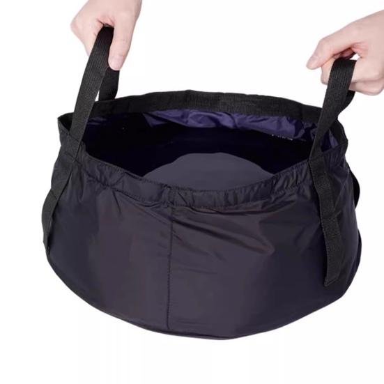 Portable Foldable Water Basin Large Capacity Storage Basin Stable Leak-Proof Design Folding Washbasin